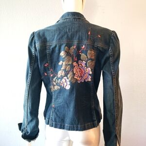 CALVIN KLEIN Embroidered Jean Jacket
